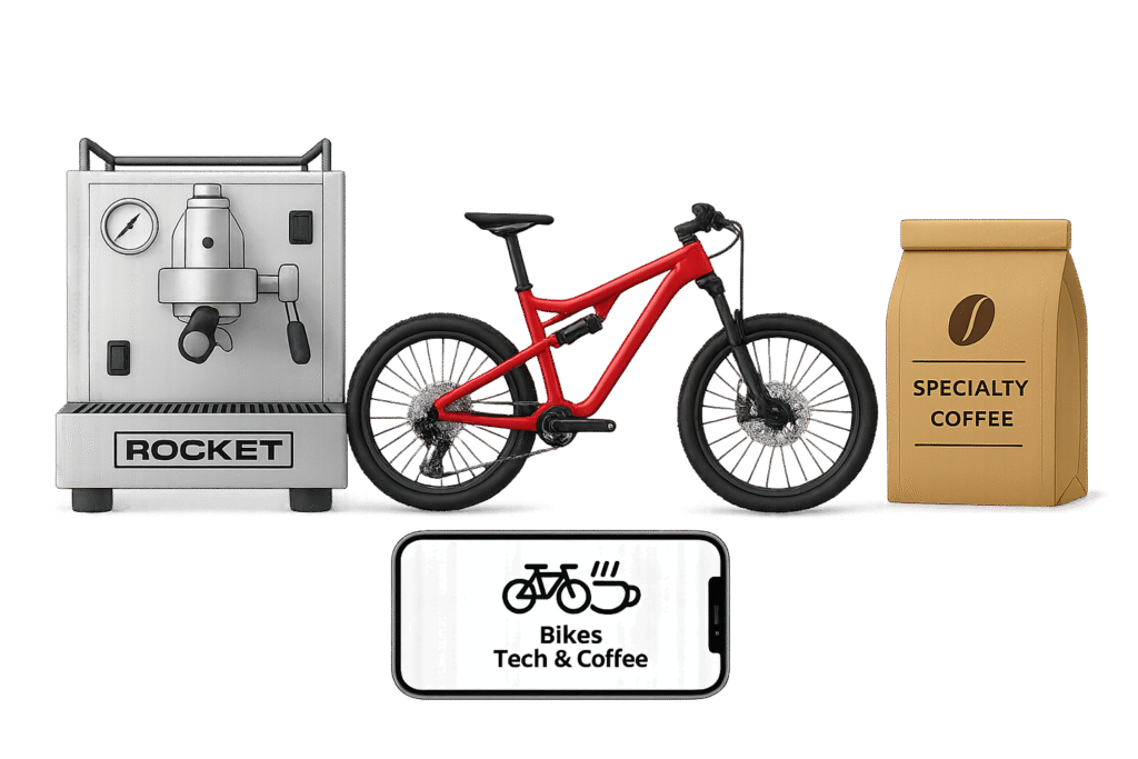 Home café, bicicletas y tecnología